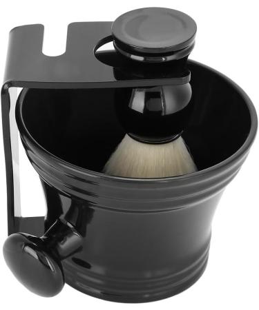 Premium Men's Shaving Set Solid Wood Handle Brush Stainless Steel Razor Stand & Soap Bowl Ideal Gift for Birthdays Valentine's & Father's Day - Buy Online on GoSupps.com