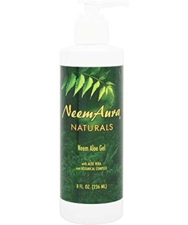 NEEMAURA Aloe Gel 8 fl oz - Soothing and Hydrating Skin Treatment - Buy Online on GoSupps.com
