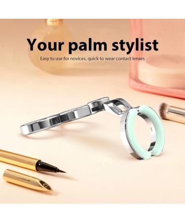 Contact Lens Tool Set with Inserter, Remover, and Applicator Tweezers - Soft Lenses Clips for Easy Insertion & Removal | Includes Keychain - Buy Online on GoSupps.com