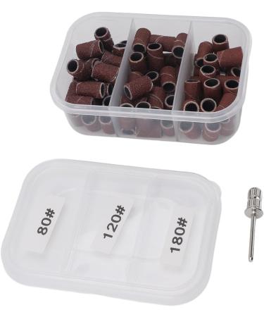 80 120 180 Grit Sanding Bands for Dead Skin Removal Premium Foot Care Nail Drill Bit Set with Mandrel Bit for Home Foot Care - Buy Online on GoSupps.com