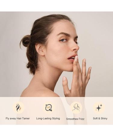 Wax Stick Hair Wax Stick Non-Greasy Styling Pomade Smooth Wax Stick for Wigs Suitable for Men and Women 75g Brown - Buy Online on GoSupps.com