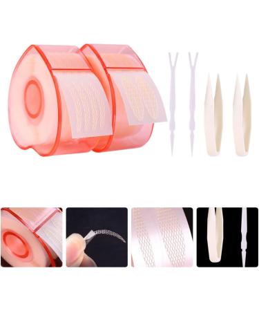 Beatifufu 2 Roll Lace Double Eyelid Sticker Eyelid Shadow Stickers Eyelid Tape Strip Eye Lift Tape for Droopy Lid Eyelid Lifter Strip Women Eye Tape Heart-shaped Adhesive Strip Blindfold - Buy Online on GoSupps.com
