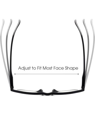 JM 3 Pack Vintage Round Reading Glasses - Spring Hinge Stylish & Comfortable for Men & Women - 2.00 Strength - International Shipping - Buy Online on GoSupps.com