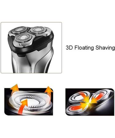 Buy Rechargeable Electric Razor | Mens Electric Shaver with Pop Up Beard Trimmer - International Shipping Available - Buy Online on GoSupps.com