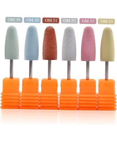 POPETPOP Rotary Tools Manicure Drill Bits To Rotate Buffer Zone Flat - Buy Online on GoSupps.com