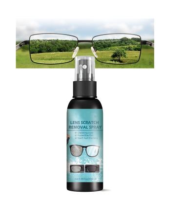 New Lens Scratch Removal Spray,Eyeglass Cleaning Spray, Eyeglass Cleaning Tools for Lenses Screens,Sunglasses screen spray cleaning Tools,100ml (1pcs)