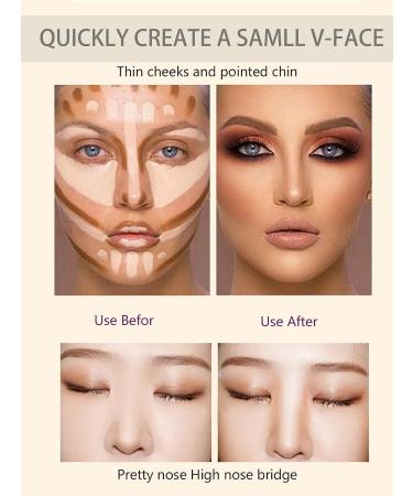 MIRORA Contour Stick 2-in-1 Concealer and Shading Highlighter - Lvory & Dark Brown - Buy Online on GoSupps.com