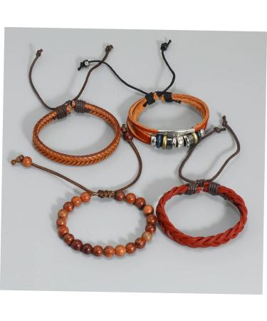 DOITOOL 4pcs Bracelet Hair Jewelry Hair Tie Hairties 4 Piece Set Artificial and Women Adjustable - Buy Online on GoSupps.com