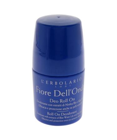 LErbolario Roll-On Deodorant Fiore Dell'Onda 1.7 oz - Roll-on Deodorant - Floral Scent - Natural Ingredients - For All Skin Types - Cruelty-Free - Buy Online on GoSupps.com