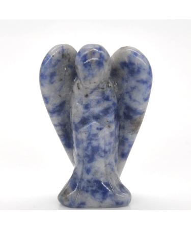 Crystal Stone Guardian Angel Figurine Natural Clear Quartz Spiritual Reiki Crafts Home Decor Polished Ornaments Gifts 1pcs (Color : Hematite Size : 1 pc) 1 pc Hematite - Buy Online on GoSupps.com