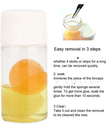 Fuckettes Cleaners for Eyelash Extensions - Tweezers & Tool Cleaning Liquid & Sponge Ball - International Shipping Available - Buy Online on GoSupps.com