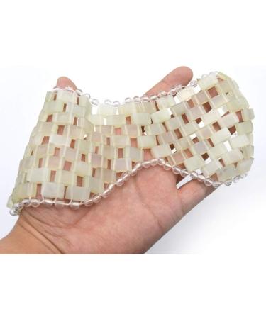 Natural Jade Sleep Mask for Hot and Cold Therapy - Reduce Puffy Eyes, Sinus & Headaches - Buy Online on GoSupps.com