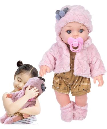 Raxove Realistic Newborn Simulation Doll | Soft Pink Velvet | Includes Clothes & Pacifiers | Perfect Gift for Kids - Buy Online on GoSupps.com