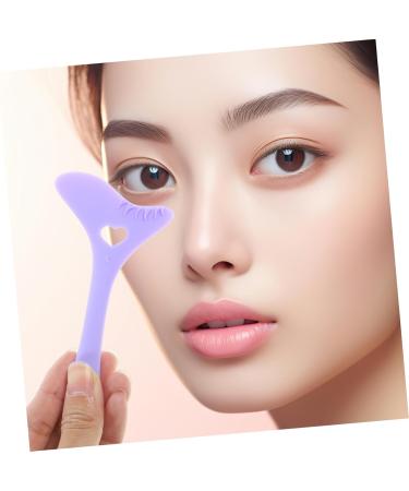 SOESFOUFU Eyeliner Stamp Silicone Molds Eyeshadow Applicators Stamps Eyelash Stencils The Face Eye Shadow 12.00X6.00X0.50CM Purple - Buy Online on GoSupps.com