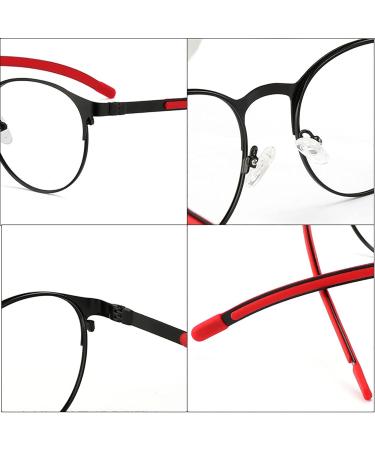Retro Reading Glasses for Men & Women - +2.00 Photochrome Light Readers | Anti-Eye Load Computer Glasses in Blue - Buy Online on GoSupps.com