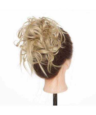 Buy XXL Ash Blonde Hair Extensions & Hairpieces - Natural Updos | 45g Hair Bun Tie - Buy Online on GoSupps.com
