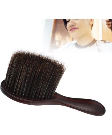 Hairdresser's Neck Brush Professional Neck Brush Soft Nylon Bristles Hair Brush with Wooden Handle - Buy Online on GoSupps.com