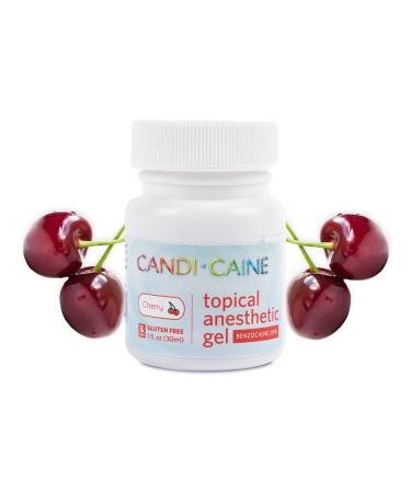 Dynamic Dental Candi Caine Topical Anesthetic Gel 1 oz Cherry Flavor