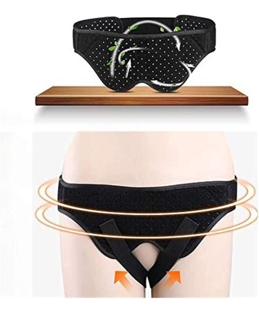 Adjustable Hernia Belt Truss - Pain Relief Support for Groin & Sports Hernia | Removable Compression Pad | Size X - Buy Online on GoSupps.com