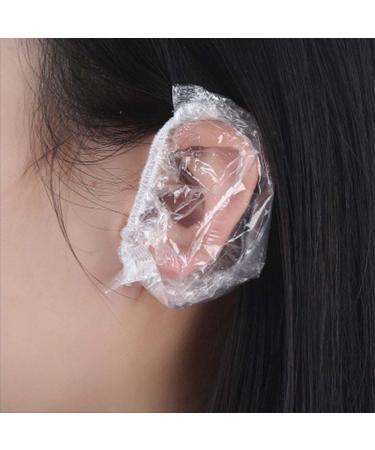100 Pack Disposable Earmuffs - Waterproof Ear Protection Caps for Bath Shower & Hair Dye - International Shipping Available - Buy Online on GoSupps.com