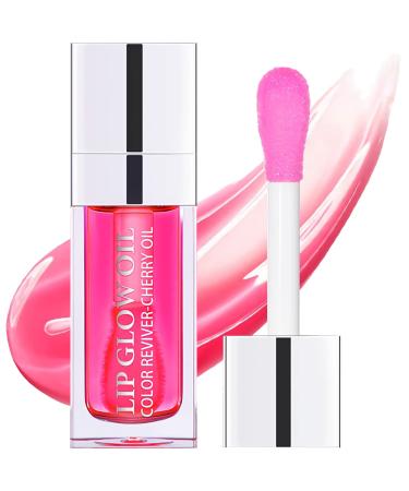 Yasovigi Hydrating Lip Oil Plumping Lip Tint Moisturizing Lip Gloss  Transparent Lip Balm Care Stick Nourishing Repairing Non-sticky  Moisture&Lighten Lip Lines (Raspberry)