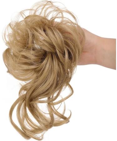 Scrunchie hair Bun Updo Hairpiece Messy Bun Hairpiece Voluminous Curly wavy Messy Hair Bun ponytail Extensions for Women Girls (#24) - Buy Online on GoSupps.com