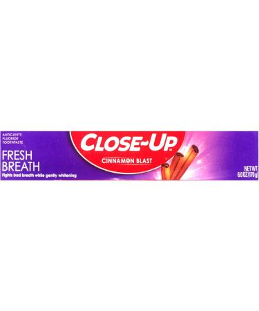 Close-Up Cinnamon Anticavity Flouride Toothpaste 6 Ounce (Pack of 7) - Buy Online on GoSupps.com