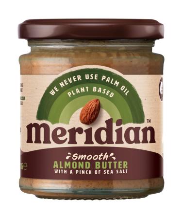 Meridien Smooth Natural Almond Butter with 100% Salt - 170g (Case of 6)
