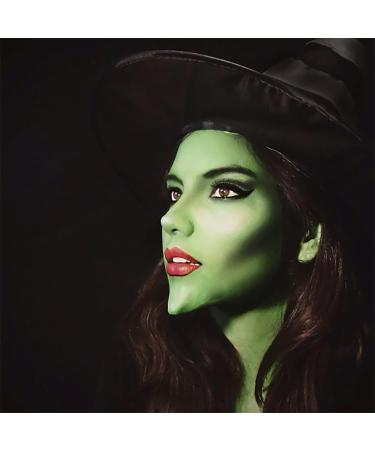 Mysense Light Green Face Body Paint 0.6OZ - Non-toxic Water Based Cream for Halloween SFX Cosplay - Washable Professional Makeup for Adults & Children - Buy Online on GoSupps.com
