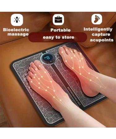Top EMS Foot Massage Device & Abdominal Muscle Trainer - Deep Tissue Relief for Neck Back Shoulders Legs & Feet - Buy Online on GoSupps.com
