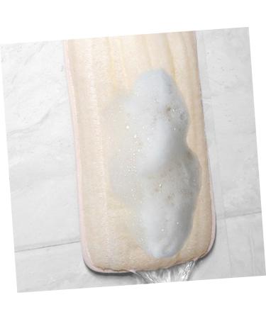 MAGICLULU Bath Scrub Set Back Massage Mat & Loofah Cover for Ultimate Shower Experience | International Shipping Available - Buy Online on GoSupps.com
