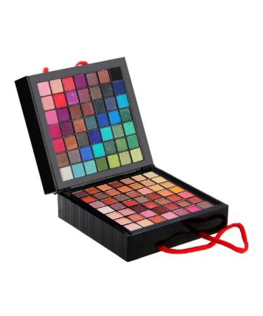 RUWHERE 177 Colors Professional Eyeshadow Palette & Makeup Kit - Includes Concealer Blush Facial Powder Lip Gloss & Eyebrow Powder for Flawless Looks - Buy Online on GoSupps.com