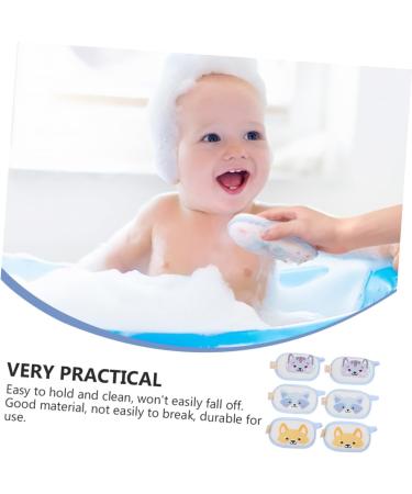 FRCOLOR Bath Sponge Toddler Bath Scrubber Kids Shower Scrubber Child Bath Shower Sponge Infant Bath Scrubber Foam Scrubber Baby Shower Animal Cotton Newborn Bath - Buy Online on GoSupps.com