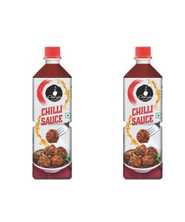 Ching's Red Chilli Sauce - 680g (Pack of 2) | Bold and Fiery Sauce for Spicy Culinary Adventures | Perfect Balance of Heat and Tanginess