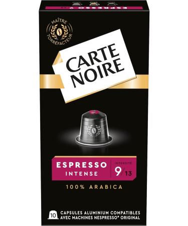 CARTE NOIRE - Assortiment de 8 x 10 Capsules Aluminium - Compatibles Nespresso - N 6 Lungo N 7 Classique N 9 Intense Secrets de nature N 5 D caf in Cuv e de caract re Puissant N 11 N 6 N 7 N 9 N 5 Bio - Buy Online on GoSupps.com