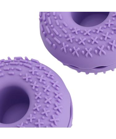 Donut Shape Makeup Brush Cleaner Mat - Silicone for Easy Cleaning & Storage | International Shipping Available - Buy Online on GoSupps.com
