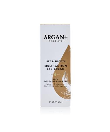 ARGAN Multi-Action Eye Cream Moroccan Argan Oil Lift & Smooth Moisturizing Eye Cream 15 ml