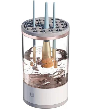 Electric Makeup Brush Cleaner Machine USB Makeup Brush Cleaner Cosmetic Brush Cleaner Automatic Spinning Makeup Brush Cleaner Fit for All Size Makeup Brush - Buy Online on GoSupps.com