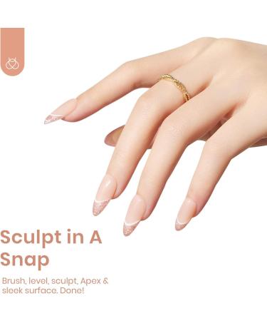 Beetles 5-in-1 Builder Gel - Transparent Nude Pink Color for DIY Nail Art Design - Buy Online on GoSupps.com