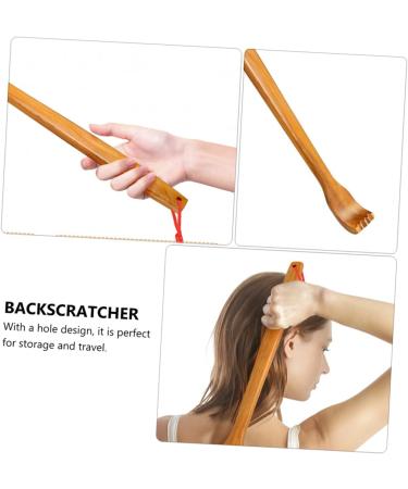 Beavorty 2-in-1 Wooden Massage Device - Natural Itch Relief & Body Scratcher - Perfect Travel Tool - Buy Online on GoSupps.com