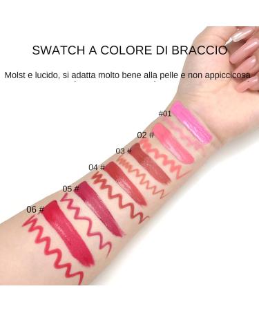  Fmzrbnih Lip Combo - Set of opaque lip pencils liquid collection easy-to-apply long-lasting makeup kit | Lip color set for a flawless finish - Buy Online on GoSupps.com