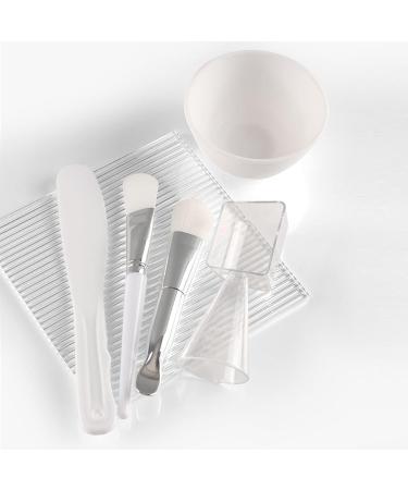 CYTGOUPER Face Mask Mixing Bowl Set 5 In 1 DIY Facial Mask Tool Silicone Brush Soft Bristle Brush Mixing Bowl Spatula Measuring Cup Set for Making and Applying Mask - Buy Online on GoSupps.com