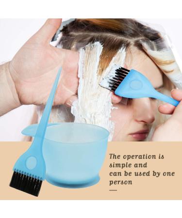 Buy Milageto Technical Hair Color Tool Set - Color Brush & Pigment Mixing Bowl in Blue | International Shipping Available - Buy Online on GoSupps.com