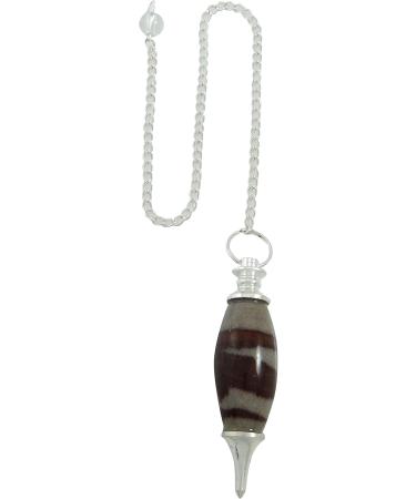 Harmonize Beginner Narmada Stone Teardrop Pendulum Dowsing Reiki Healing Crystal Banalinga Energy Generator - Buy Online on GoSupps.com