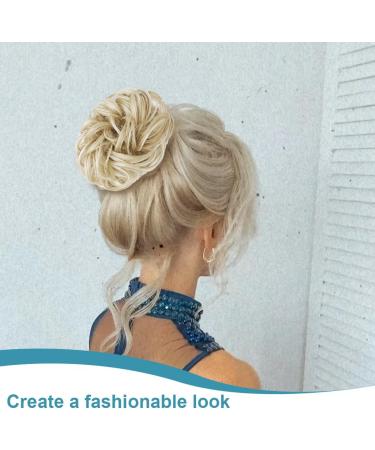 CPJJ 1 item Fluffy meatball head Hair ponytail extension Fake ponytail Hairpiece Hair Ribbon Ponytail Extensions Hair Extensions Wavy Curly Messy Hair Bun Extensions Donut Hair Chignons(A) - Buy Online on GoSupps.com