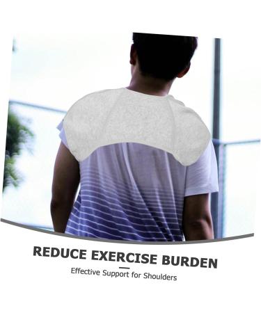 Happyyami Shoulder Protector Warm Shoulder Strap Workout Shoulder Brace Shoulder Support Brace Grey Spandex - Buy Online on GoSupps.com