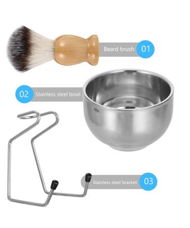 Men's Travel Shaving Set | Adjustable Beard & Facial Brushes | International Shipping - Buy Online on GoSupps.com