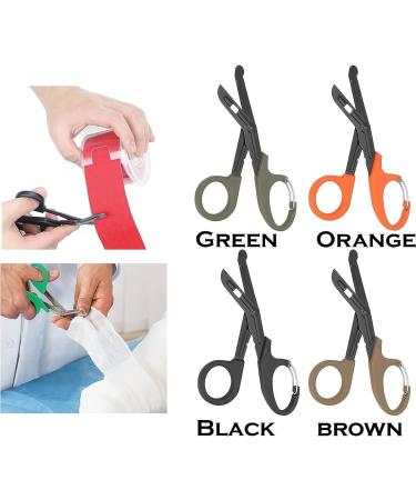 INSGB Titanium Bandage Shears - Stealth Black Coated EMT Scissors for Nurses & First Aid - 7.5 inches - Buy Online on GoSupps.com