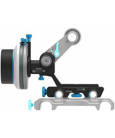 Fotga DP500III Follow Focus with Hard Stop, Quick Release Rod Clamp for Film & Video Making - Compatible with Canon, Nikon, Sony, Blackmagic & Mirrorless Cameras - Buy Online on GoSupps.com