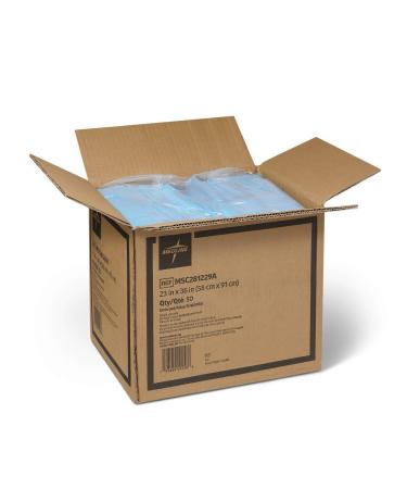 Medline Quilted Disposable Blue Underpad 23 x 36 - 50 Count | Incontinence & Furniture Protection - Buy Online on GoSupps.com